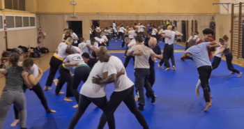 Nous étions nombreux hier soir au club de Krav-maga et de combat à Dammarie-les-Lys