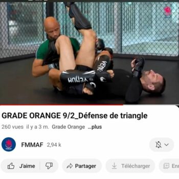 C’est avec plaisir que j’ai contribué à la chaîne YouTube de la @frenchmmafederation sous la supervision de @johnny_frachey à @usmetro_bizot