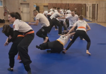 Folle ambiance hier soir au club de Krav-maga et de combat à Ville de Dammarie-lès-Lys