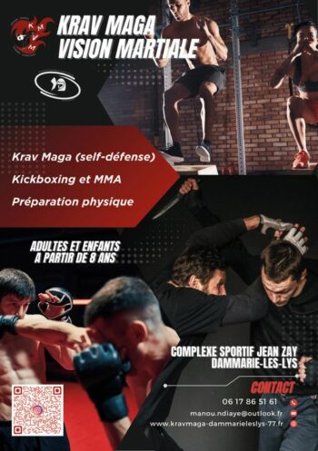 Nous lançons la 7e saison du club de Krav-maga et de combat – mma et Kickboxing – à Ville de Dammarie-lès-Lys