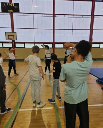 Le lundi 14 avril 2025 au matin a eu lieu un stage d’initiation au Krav Maga destiné aux adolescents de la @villededammarieleslys